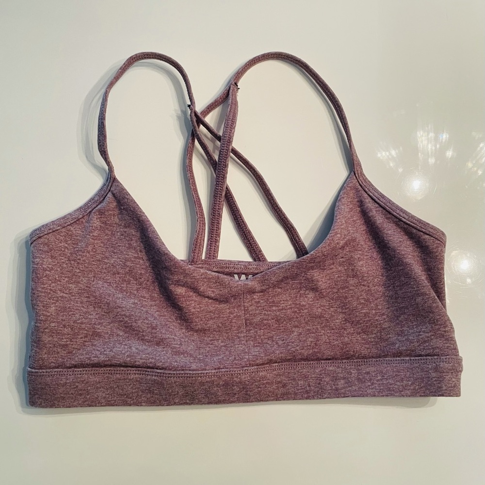 Purple Sports Bra